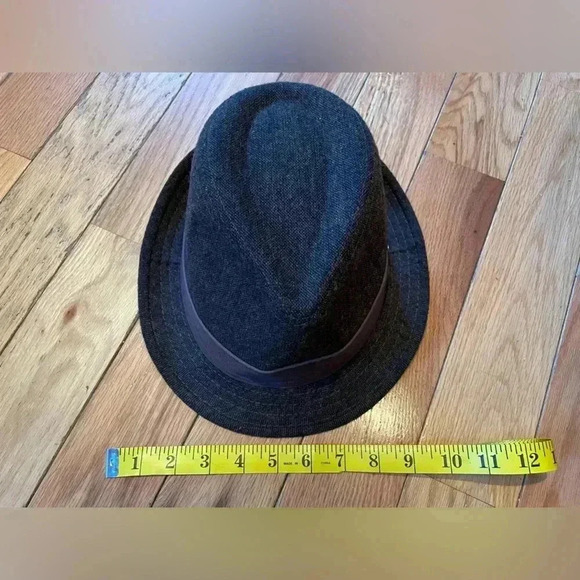 STETSON "ALL AMERICAN" MEN’S SIZE L/XL WOOL BLEND BROWN FEDORA HAT - Picture 9 of 9